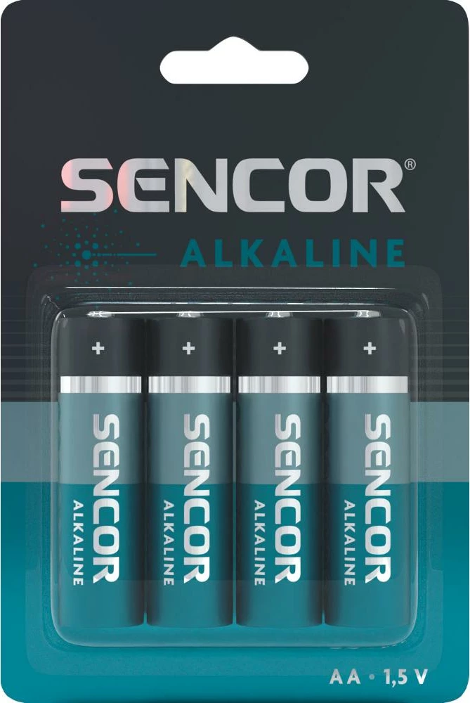 Bateri Sencor SBA LR6 4BP AA Alk, 4 copë