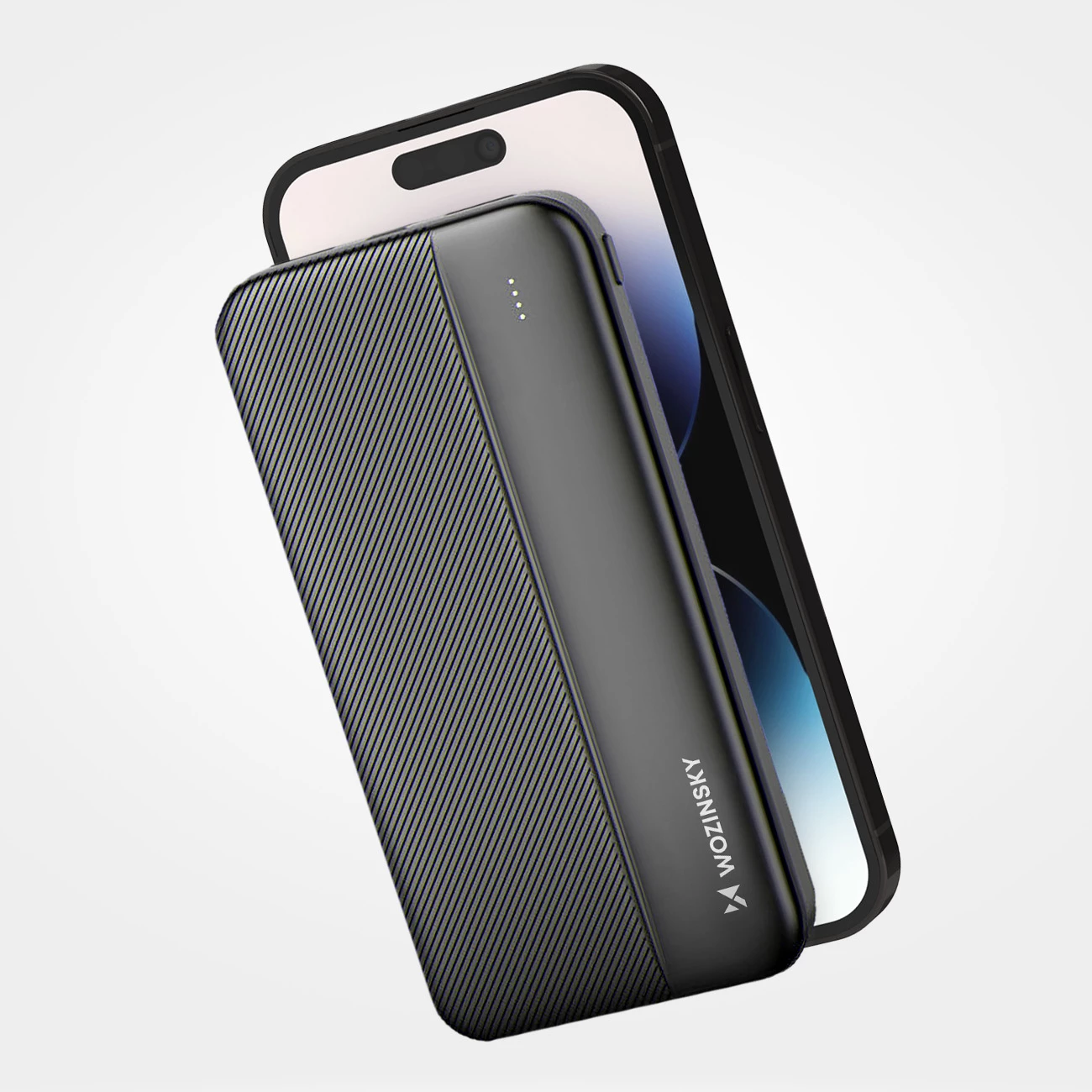 Powerbank Wozinsky WPBBK1, 10000mAh, 2x USB, e zezë