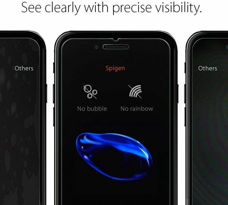 Xham i temperuar Spigen Glas.tR Slim për iPhone 7/8/SE 2020/SE 2022