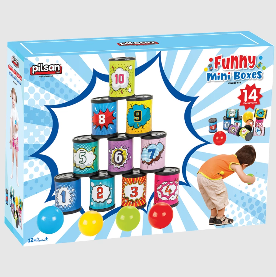Set lodër për fëmijë Pilsan Funny Mini Boxes