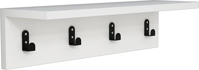 Varëse muri Mulan, ngjyrë e bardhë, 60x16x14.5cm