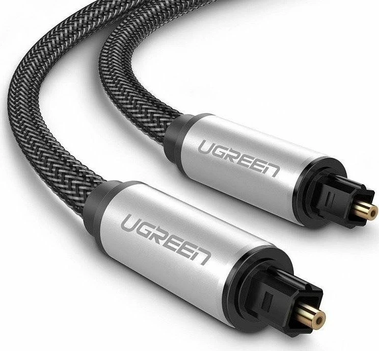Kabllo optike Toslink Ugreen UGR510 1.5 m, argjendtë