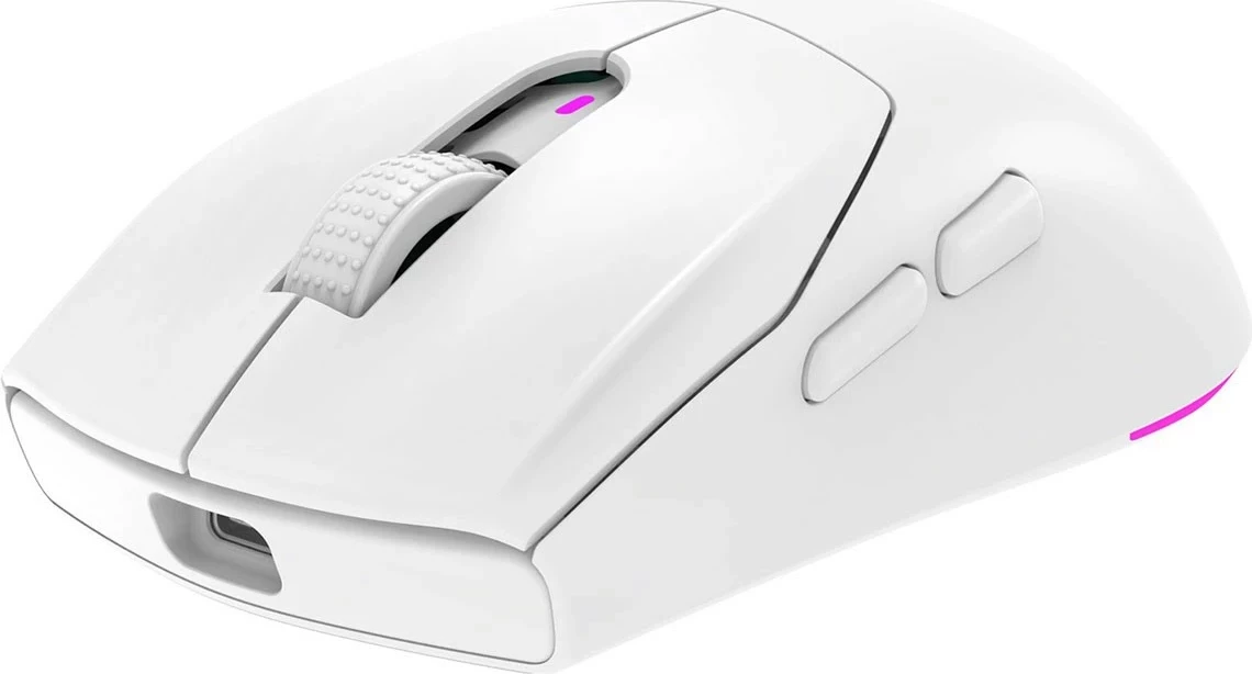 Maus Rampage Prote M5 Pro 26000 DPI RGB LED i bardhë