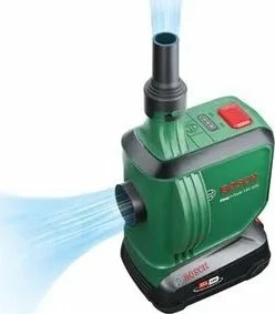 Pompë ajri pa kabllo Bosch EasyInflate 18V-500 18V, 530 l/min, pa bateri & karikues, me zorrë 50 cm dhe 3 gryka, jeshile
