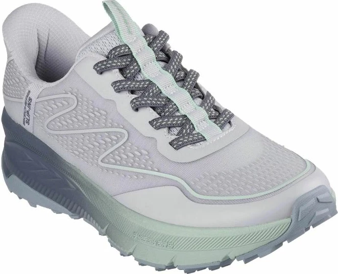 Atlete për femra Skechers, gri e gjelbër [Madhësia: 39]