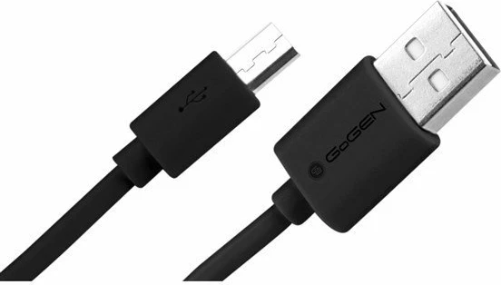 Lidhje Mikro Usb GOGEN GOGMICUSB100MM12 (Zezë, 2m)