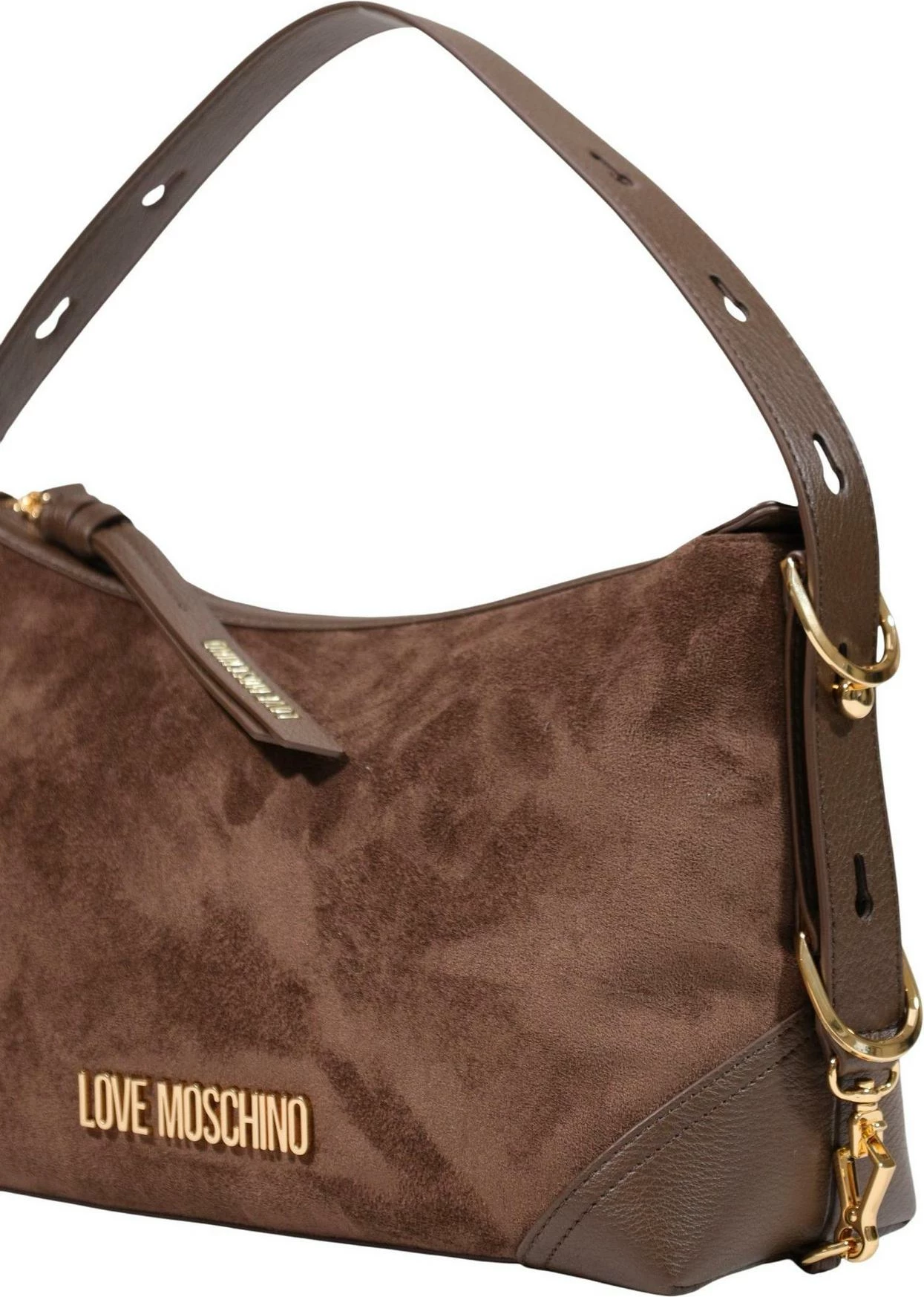 Çantë krahu për femra Love Moschino JC4091PP, kafe