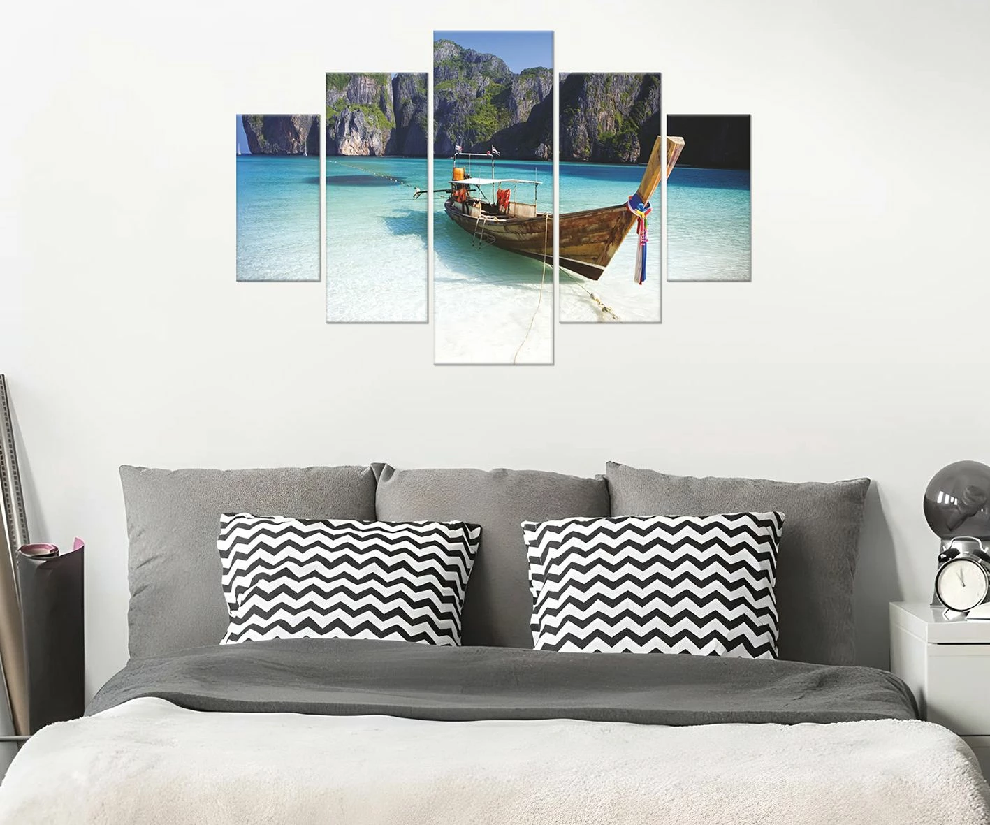 Pikturë dekorative MDF, 5 pjesë, Wallity, ST057