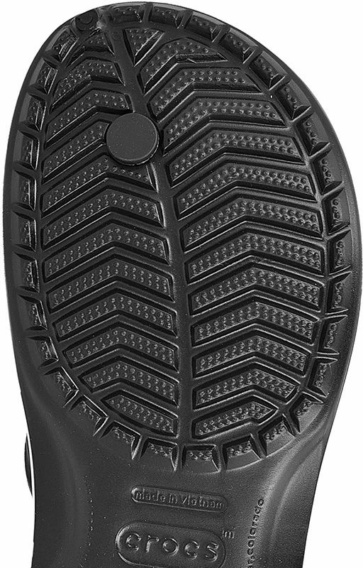 Atlete për meshkuj dhe femra Crocs Crocband Flip, të zeza