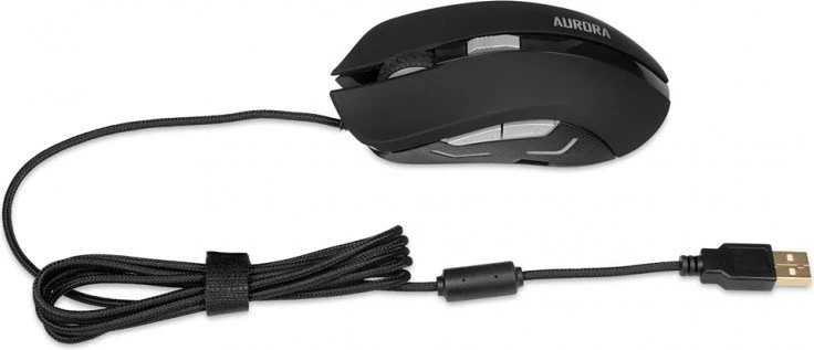 Mausi iBox Aurora A-1, USB Type-A, Optik, 2400 DPI, i zi