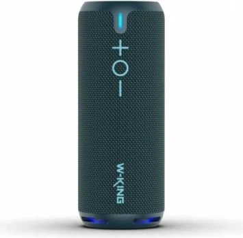 Altavoz Bluetooth portativ W-KING D320, i kaltërt