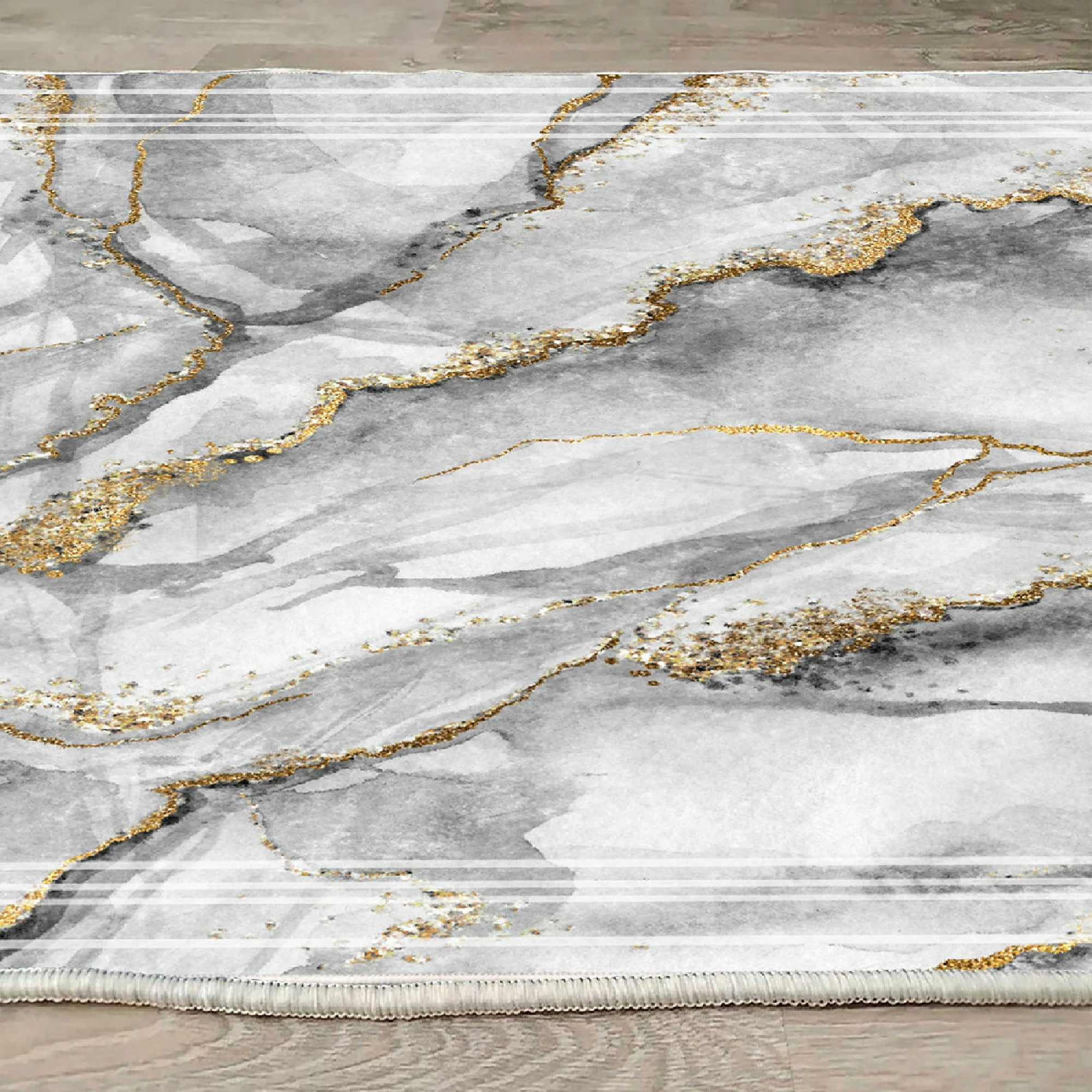 Qilim Velvet Conceptum Hypnose, shumëngjyrësh, 80x120cm, Els2383