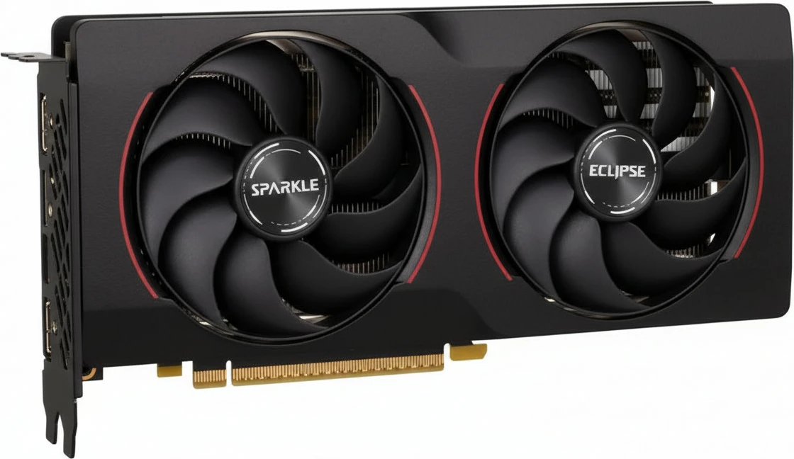 Kartel grafike Sparkle Intel Arc Eclipse OC B570, 10GB GDDR6, e zezë