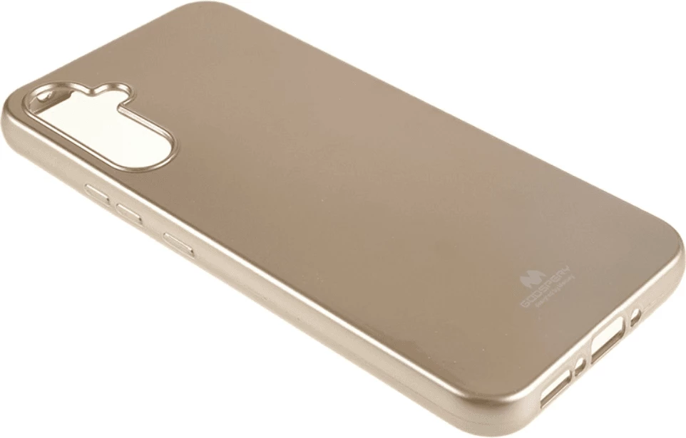 Mbështjellës silikoni i hollë Goospery Jelly Thin për Samsung Galaxy A54, ari