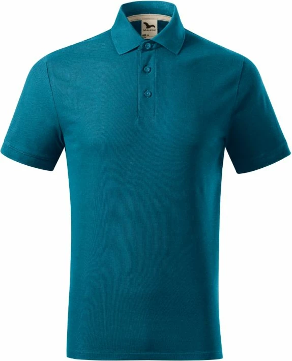Polo maicë Malfini për meshkuj, blu