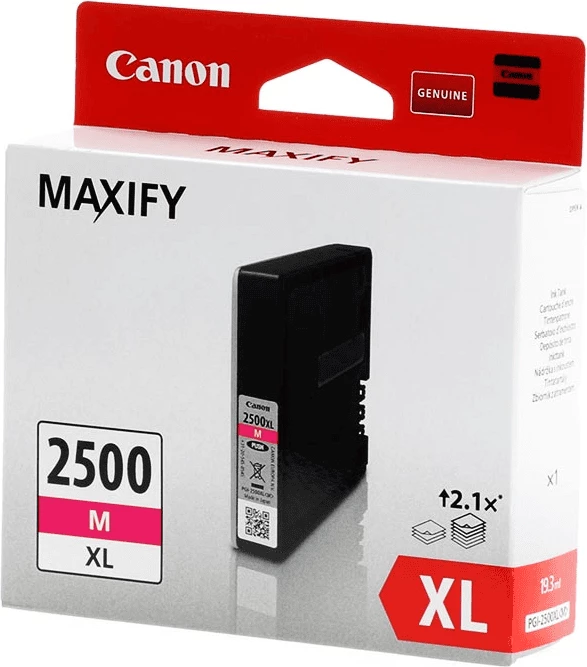 Kartridge boje printeri Canon PGI-2500XL M 19.3 ml XL, Magenta