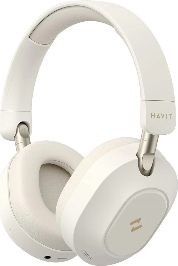 Kufje HAVIT H668BT pa tela, Bluetooth, Active Noise Canceling, bezhë