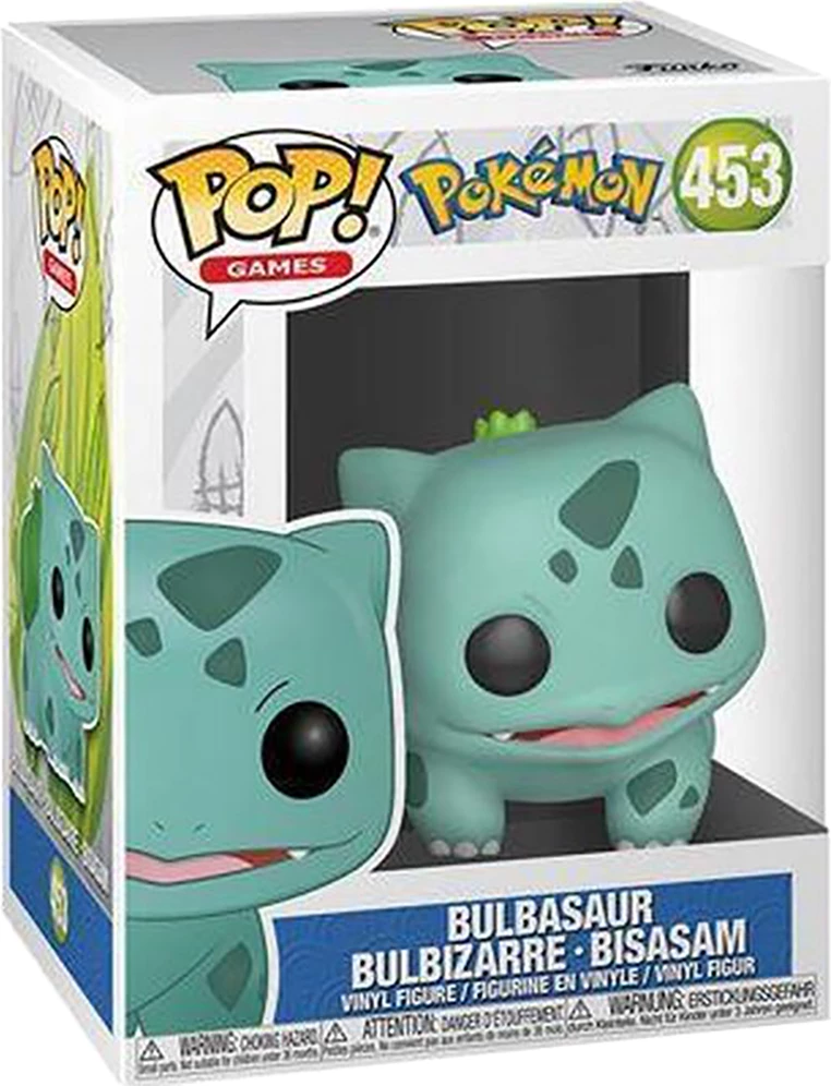 Figurinë koleksionuese Funko Pop Games Pokémon Bulbasaur