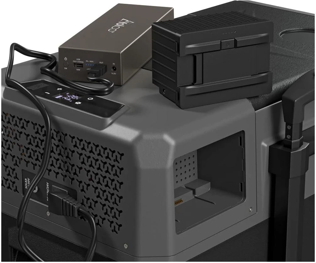 Frigoriferi portativ Yolco BCX 40, ngjyrë grafit