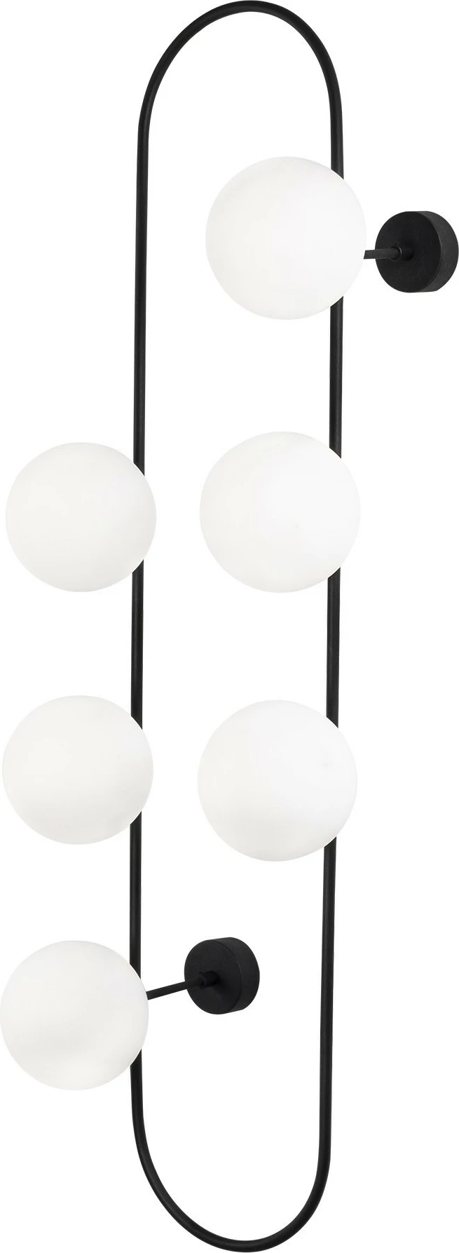 Llambë muri Opviq, Abaküs - 4921, e zezë-e bardhë, 40x33x124 cm