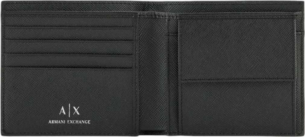 Portofol për meshkuj Armani Exchange XM000167 AF12702, i zi