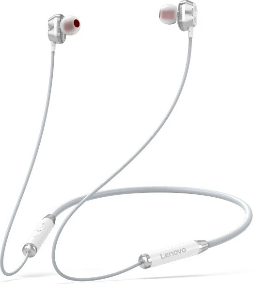 Kufje Lenovo HE08 Bluetooth in-ear, të bardha