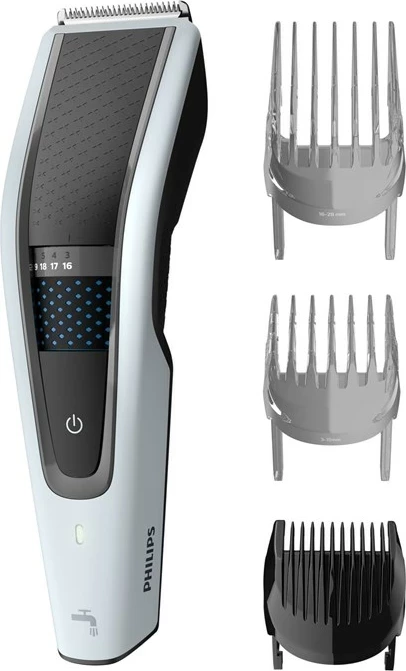 Makinë qethëse flokësh Philips HC5610/15, me bateri NiMH, e zezë/bardhë