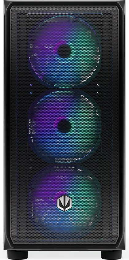 Kasë Endorfy Arx 700 ARGB EY2A013, Midi Tower, Tempered Glass, 4x Ventilatorë ARGB, E zezë