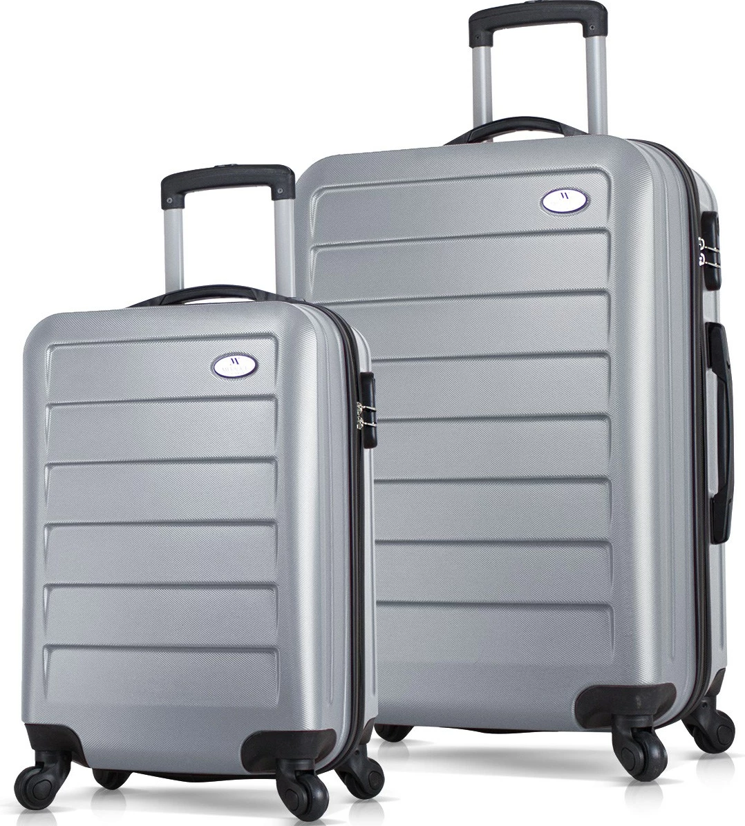 Set valixhesh (2 copë), ngjyrë gri, Zoozie Bags, 4780