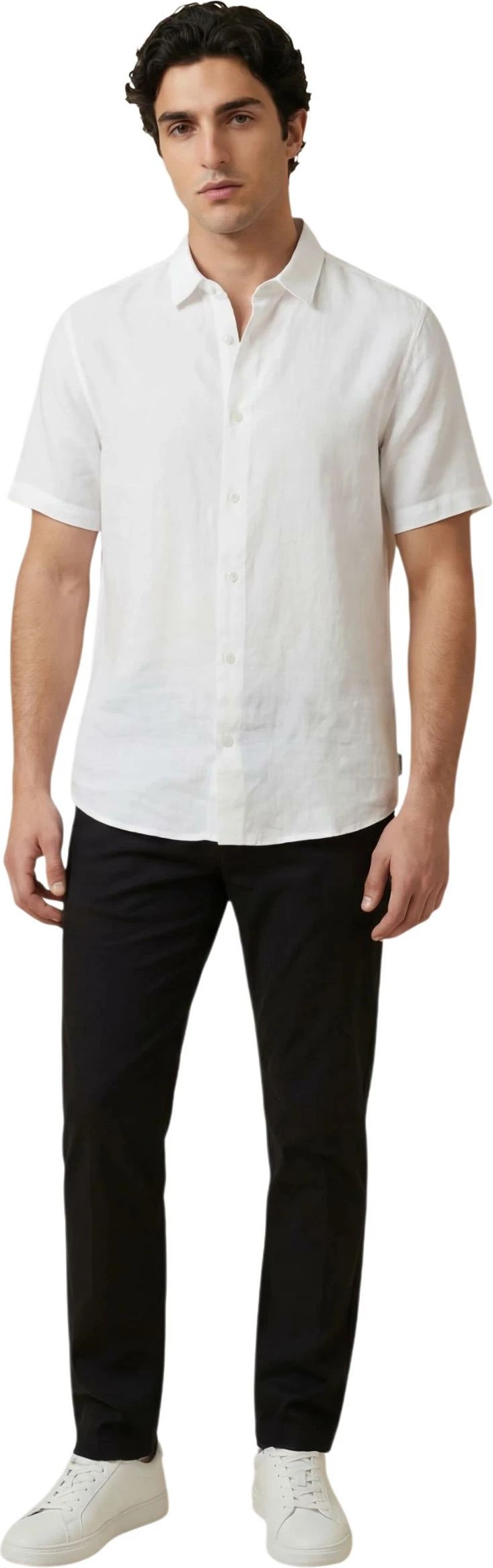 Këmishë për meshkuj Armani Exchange XM001223 AF14619, e bardhë [Madhësia: S]