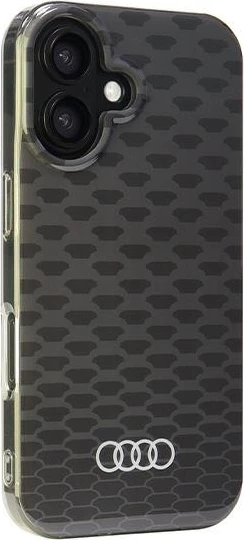 Mbështjellës Audi IML Stitching Pattern MagSafe për iPhone 16 6.1", i zi