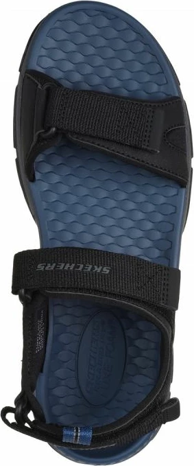 Sandale për meshkuj Skechers, të zeza
