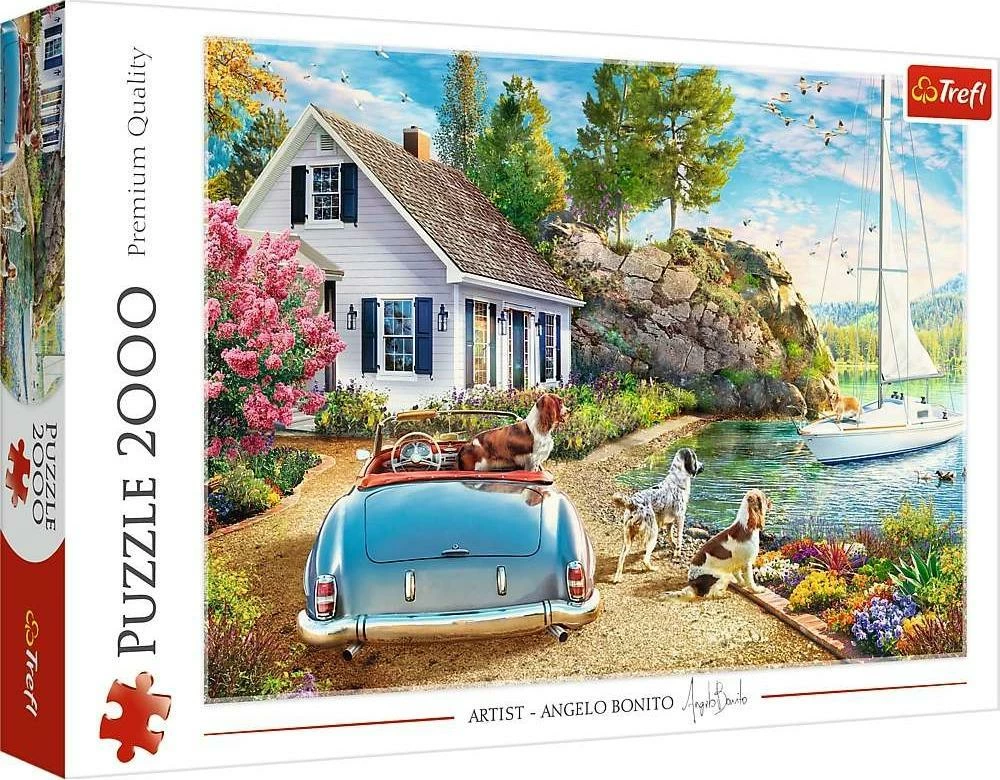 Puzzle Trefl Vacation Marina 2000 copë