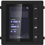 Modul display Hikvision DS-KD-DIS, TFT 320x480, IP65, montim flush/surface, i zi