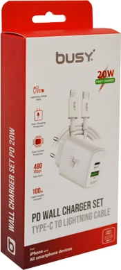 Busy Mbushes Per Prize Type-C to Iphone  20W