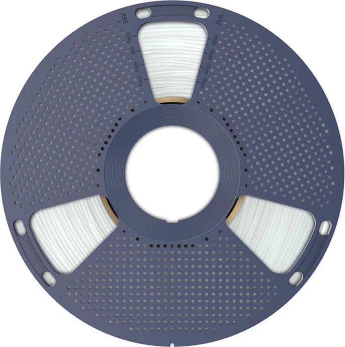 Filament 3D Sunlu PP Nat 0.8kg, 1.75 mm, 0.8 kg, Natyral e bardhë