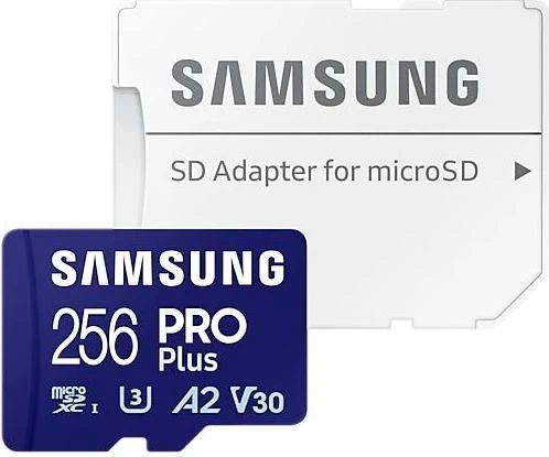 Kartë e memories Samsung Pro Plus microSDXC, 256GB
