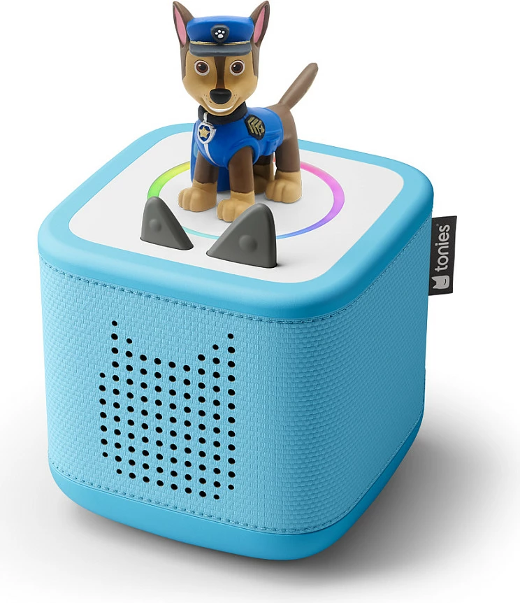 Kuti audio për fëmijë tonies Toniebox 2, Bluetooth, USB, Paw Patrol Chase, Sky Blue