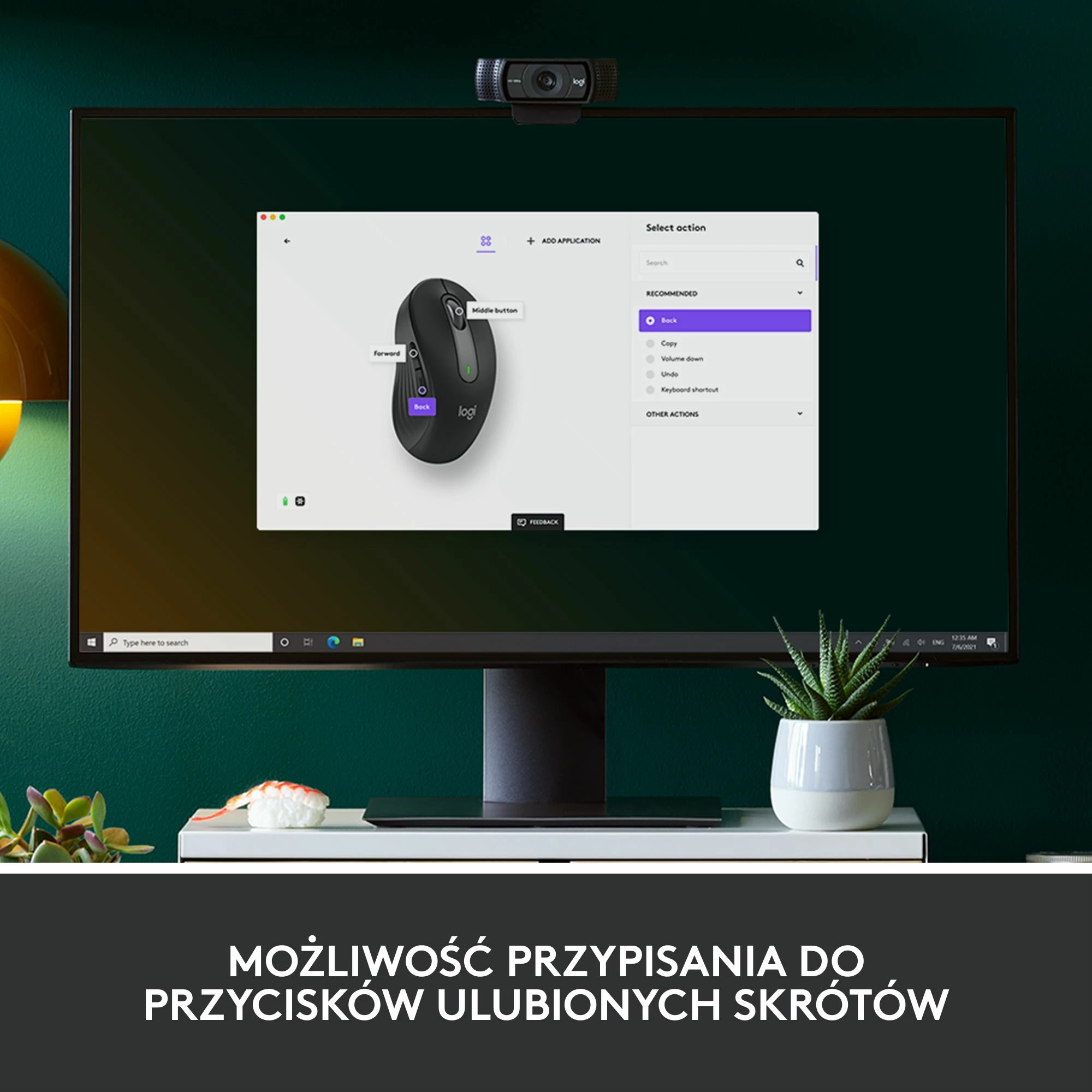 Maus Logitech Signature M650 L (910-006236) 2000 DPI wireless Graphite