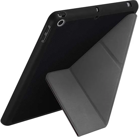 Mbështjellës UNIQ Transforma Rigor për iPad 10.2" (2019), i zi