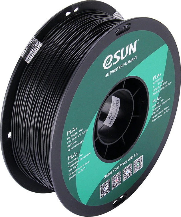 Filament 3D eSun PLA+ 1.75mm 1kg, i zi