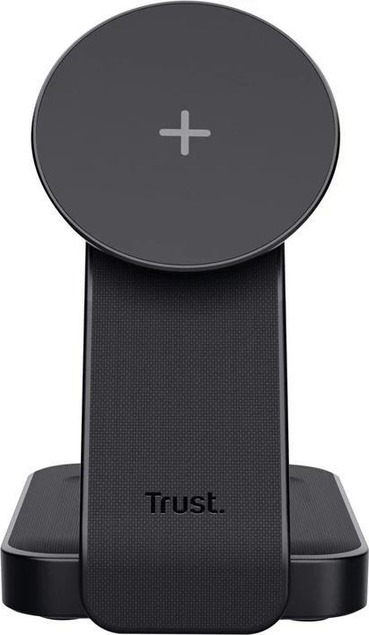 Karikues wireless Trust Viro, për kufje, celular, smartwatch, i zi
