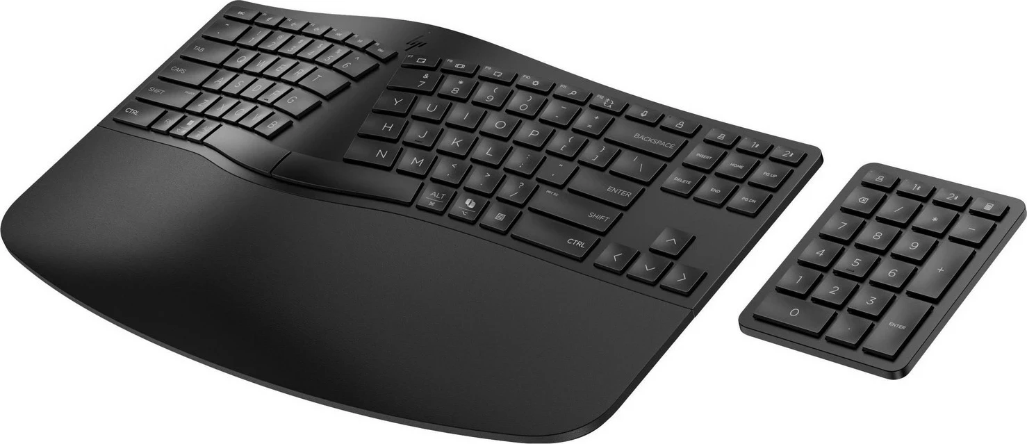 Tastierë HP 690 Ergonomike, e zezë