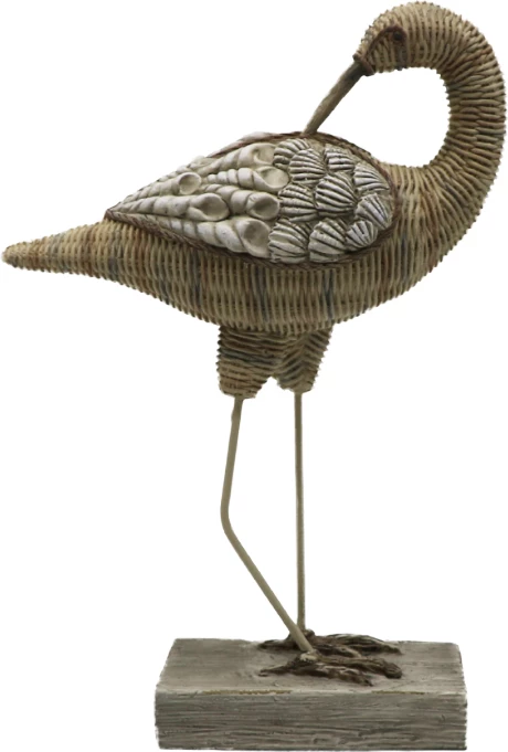 Dekor zog CALOR, natyral, 21x9x31cm, polirezine