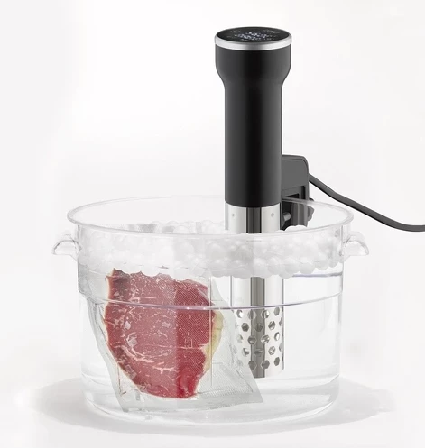 Stick sous-vide cooker CASO SV 400 1000W, 25–90°C, timer 99h, inox/zi