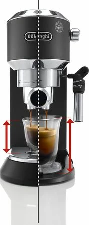 Makinë ekspresi DeLonghi Dedica EC 685.BK 1.1L 1350W 15 bar, e zezë