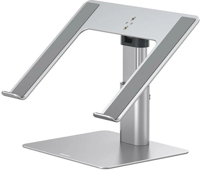 Mbajtës laptopi Baseus LUJS000012, i rregullueshëm, 11-17", argjendtë