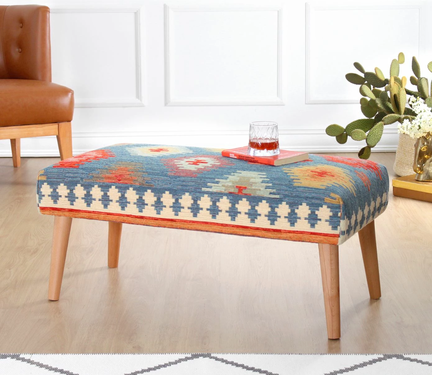Stol Atelier del Sofa, Beshir, ngjyrë kaltër