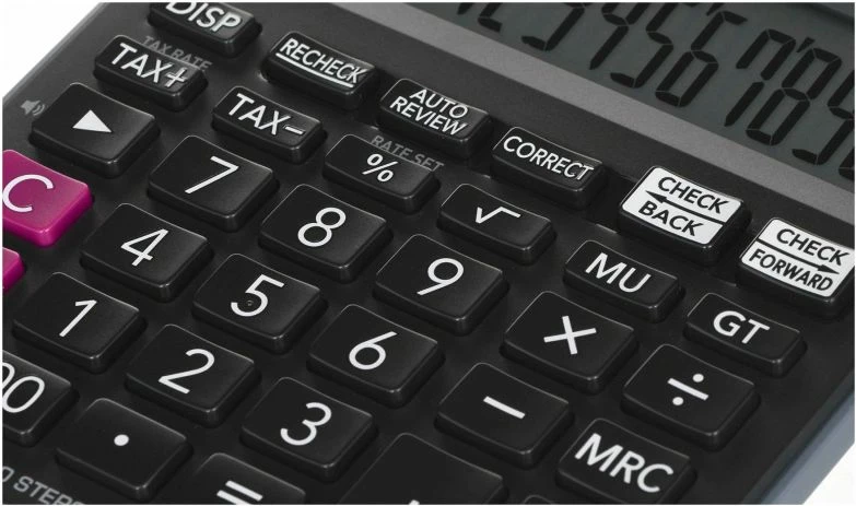 Kalkulator zyre CASIO, i zi