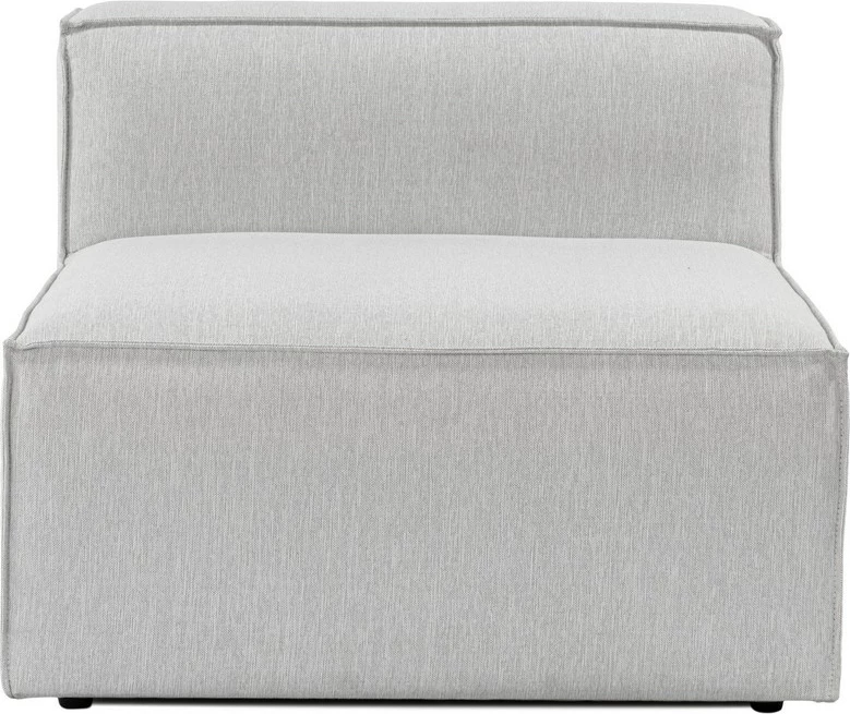 Karrige një vendëshe Atelier del Sofa, Fora O1, ngjyrë gri e çelët